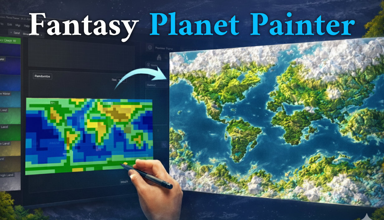 Fantasy Planet Painter cover art