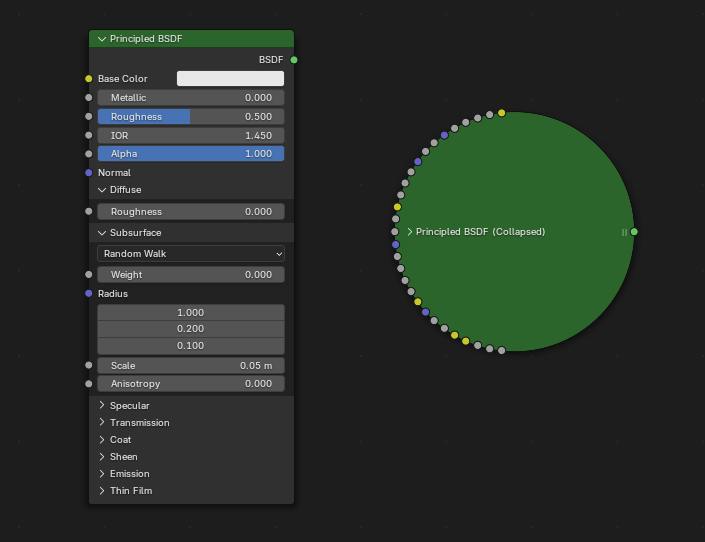 Example in Blender