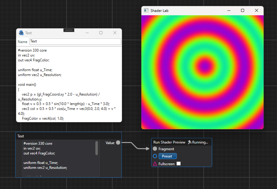 Shader Lab GUI Interface