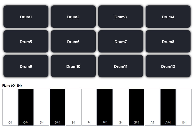 Melody Synth Plugin GUI Window for Divooka Music Synth Library