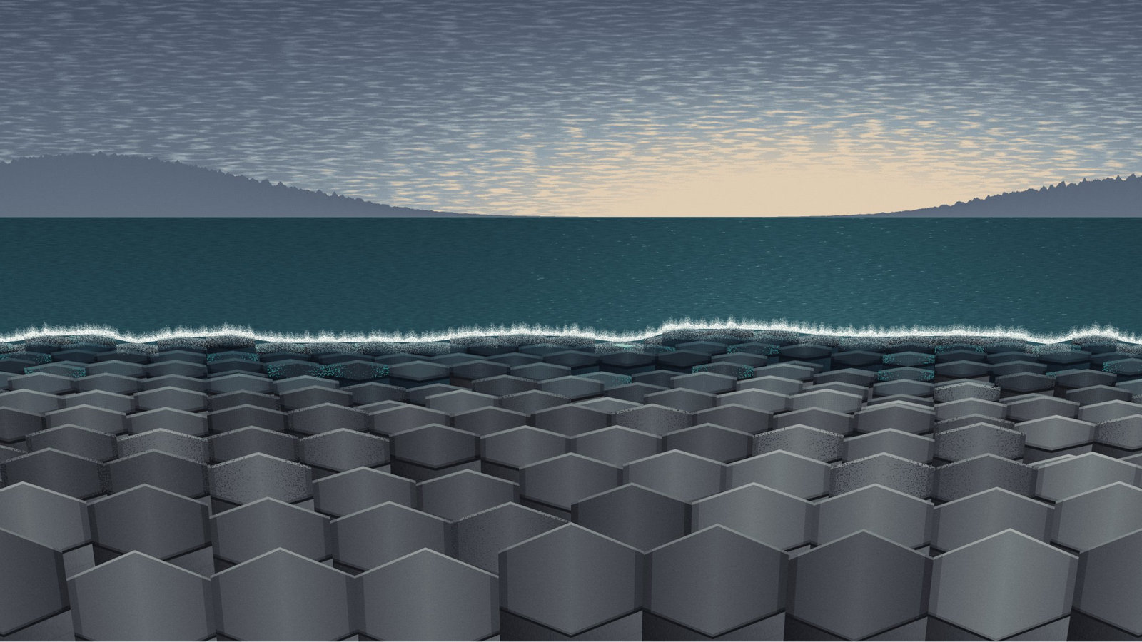 The illustration after a perspective transformation
