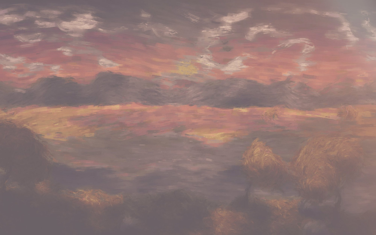 The same layer at thirty per cent opacity