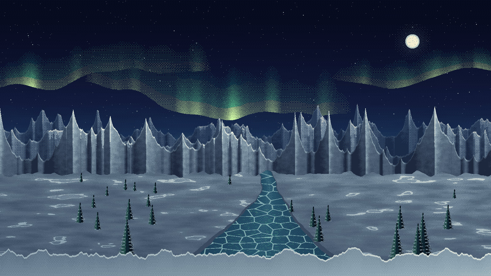 Aurora Tundra at 1600 x 900